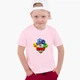 Детская футболка Бравл Старс (Brawl Stars) (25186-1702) 104-110 см Хлопок Розовый - изображение 2