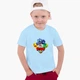 Футболка дитяча Бравл Старс (Brawl Stars) (25186-1702) 104-110 см Бавовна Блакитний - зображення 2