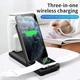 Беспроводная док-станция Fast Charger 3в1 для iPhone/Samsung/Apple Watch/AirPods черный - изображение 5
