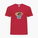Детская футболка Щенячий патруль (PAW Patrol) (25186-1607) 158-164 см Хлопок Красный - изображение 1