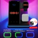 Беспроводная док-станция Fast Charge 3в1 для iPhone/Samsung/Apple Watch/AirPods 1/2/Pro - изображение 4