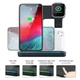 Беспроводная док-станция Fast Charge 3в1 для iPhone/Samsung/Apple Watch/AirPods 1/2/Pro - изображение 12