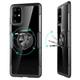 Ударостійкий чохол Crystal для Samsung Galaxy S20 Plus з магнітним утримувачем Black - зображення 1