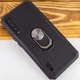 Протиударний чохол Ring для Xiaomi Mi CC9 / Mi 9 Lite black - зображення 2