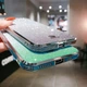 Чохол Swarovski для Apple iPhone 11 Pro Max white-green - зображення 3