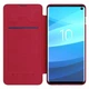 Кожаный чехол-книжка Nillkin для Samsung Galaxy S10 red - изображение 2
