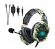 Наушники игровые Onikuma с гарнитурой Camouflage Green - изображение 1