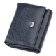 Шкіряний гаманець ST Leather 7,5х9,5х2,5 см (acs0015734) Синій - зображення 1
