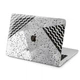 Чехол пластиковый для Apple MacBook (Черное и белое) Air 13 A1369/A1466 макбук эйр - изображение 1