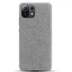 Захисний чохол KSQ Cloth Style для Xiaomi Mi 11 Lite / 11 Lite NE - Light Grey - зображення 2