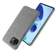 Захисний чохол KSQ Cloth Style для Xiaomi Mi 11 Lite / 11 Lite NE - Light Grey - зображення 3