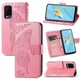 Чехол-книжка с рисунком UniCase Butterfly Pattern для OPPO A54 - Pink - изображение 1