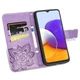 Чехол-книжка с рисунком UniCase Butterfly Pattern для Samsung Galaxy A22 (A225) / M22 (M225) - Light Purple - изображение 4