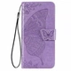 Чехол-книжка с рисунком UniCase Butterfly Pattern для OPPO A54 - Light Purple - изображение 5