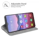 Чохол Deexe Core Wallet для ZTE Blade V2020 Smart - Grey - зображення 5
