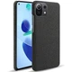 Захисний чохол KSQ Cloth Style для Xiaomi Mi 11 Lite / 11 Lite NE - Black - зображення 1