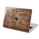 Чехол пластиковый для Apple MacBook (Ореховое дерево) Air 13 A1369/A1466 макбук эйр - изображение 1