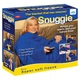 Зігрівальна ковдра плед халат Snuggie з рукавами для читання, рукоплед снаггі теплий флісовий синій 140х190 см - зображення 3