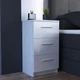 Тумба приліжкова Forte Elvin 659x376x352 Білий - зображення 1