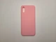 Чехол TPU Matte для Xiaomi Redmi 9A бампер розовый - изображение 1