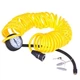 Компрессор "Торнадо" КА-Т12191 150psi/28Amp/90л/клеммы/фонарь/шланг 7,5м с дефлятором/2 цилиндра (КА-Т12191) - изображение 8
