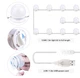 LED лампочки для гримерного зеркала Vanity Mirror Lights 10 шт 3 режима - изображение 6
