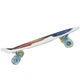 Білий пенні борд зі світними колесами і ручкою в деці Penny Board - зображення 8