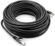 Патч-корд PowerPlant Cat5e UTP 15 м Черный (CA911660) - изображение 3