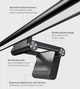 Лампа-скрінбар Baseus Hanging Light (fighting) Pro для монітора 3000K-5000K-6500K black - зображення 3