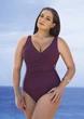 Купальник Marc&Andre цілісний 42D бордовий Sport Collection - зображення 4