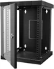 Шкаф монтажный настенный CMS 8U 10" Черный (UA-ШТК-8U-BK) - изображение 3