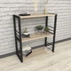Этажерка LoftMLT E110 74х60х28 ЛДСП Дуб Сонома 16мм (E110001) - изображение 1