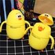 Пляшечка Поїлка Дитяча Clefers Duck - Скляна колба в пластиковій захисту з Трубочкою Дозатором на 248мл (51910088) - зображення 3