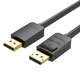 Кабель Vention DisplayPort v1.2 1m Black, 4K 60Hz, 2K 144Hz (HACBF) - изображение 1