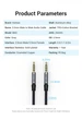 Кабель Vention TRRS Audio 3.5 мм 1.5 м Silver Metal Type, 4 pin, c поддержкой микрофона, стерео (BAQHG) - изображение 2