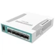 Коммутатор Mikrotik CRS106-1C-5S 5 портовый 400Mhz/128Mb 5xSFP 1xCombo White - изображение 1