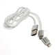 Дата кабель USB 2.0 AM to Lightning + Micro 5P 1.0m cotton PowerPlant (KD00AS1290) - зображення 1