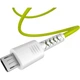 Дата кабель USB 2.0 AM to Micro 5P 1.0m Soft white/lime Pixus (4897058531176) - изображение 2