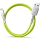 Дата кабель USB 2.0 AM to Micro 5P 1.0m Soft white/lime Pixus (4897058531176) - изображение 3