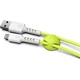 Дата кабель USB 2.0 AM to Micro 5P 1.0m Soft white/lime Pixus (4897058531176) - изображение 4