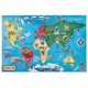 Пазл Melissa&Doug Карта Мира 33 элемента (MD10446) - изображение 2