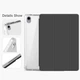Силіконовий чохол обкладинка Transparent + Pencil Holder BBM1 для iPad 10 2022/2024 10,9"/iPad 11" 2025 (A16) Чорний - зображення 5