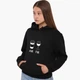Худи женский АМ/ПМ (AM/PM) Черный (8921-1640) XXL - изображение 3