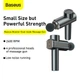 Перкуссионный фитнес массажер для тела и мышц Baseus Booster Dual Mode massage Gun 29Вт |15Hours Max|ручной мышечный массажный пистолет - зображення 5
