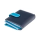 Голубой кошелек женский Visconti RB40 BLUE M Bali c RFID (Blue Multi) - изображение 1