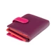 Фиолетовый кошелек женский Visconti RB40 PLUM M Bali c RFID (Plum Multi) - изображение 1