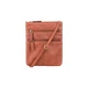 Шкіряна сумка через плече Visconti 18606 Slim Bag (Brown) - зображення 1