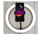 Комплект блогера 2в1 cветодиодное селфи кольцо Ring Fill Light 20 см - изображение 2