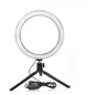 Комплект блогера 2в1 cветодиодное селфи кольцо Ring Fill Light 20 см - изображение 3
