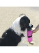 Переносна, дорожня напувалка для собак DOG WATER BOTTLE 550 мл рожева - зображення 3
